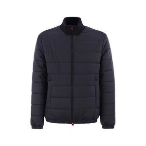 KITON Quilted Puffer Jacket with Ribbed Collar Men NAVY Outerwear